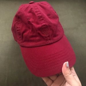 Fox Burgundy Baseball Cap